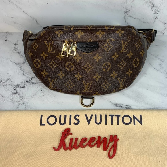 ββ Louis Vuitton World Tour bumbag Monogram waist crossbody My LV leather bag - Picture 1 of 16